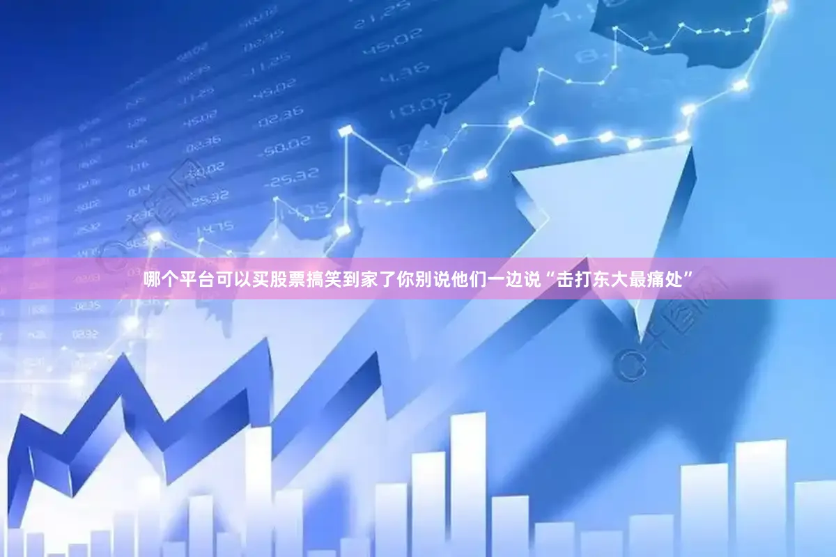哪个平台可以买股票搞笑到家了你别说他们一边说“击打东大最痛处”